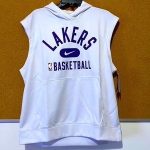 Los Ángeles Lakers dry fit Nike sleeveless hoodie